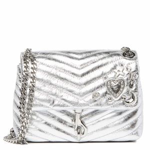 Rebecca Minkoff Edie Leather Charm Crossbody